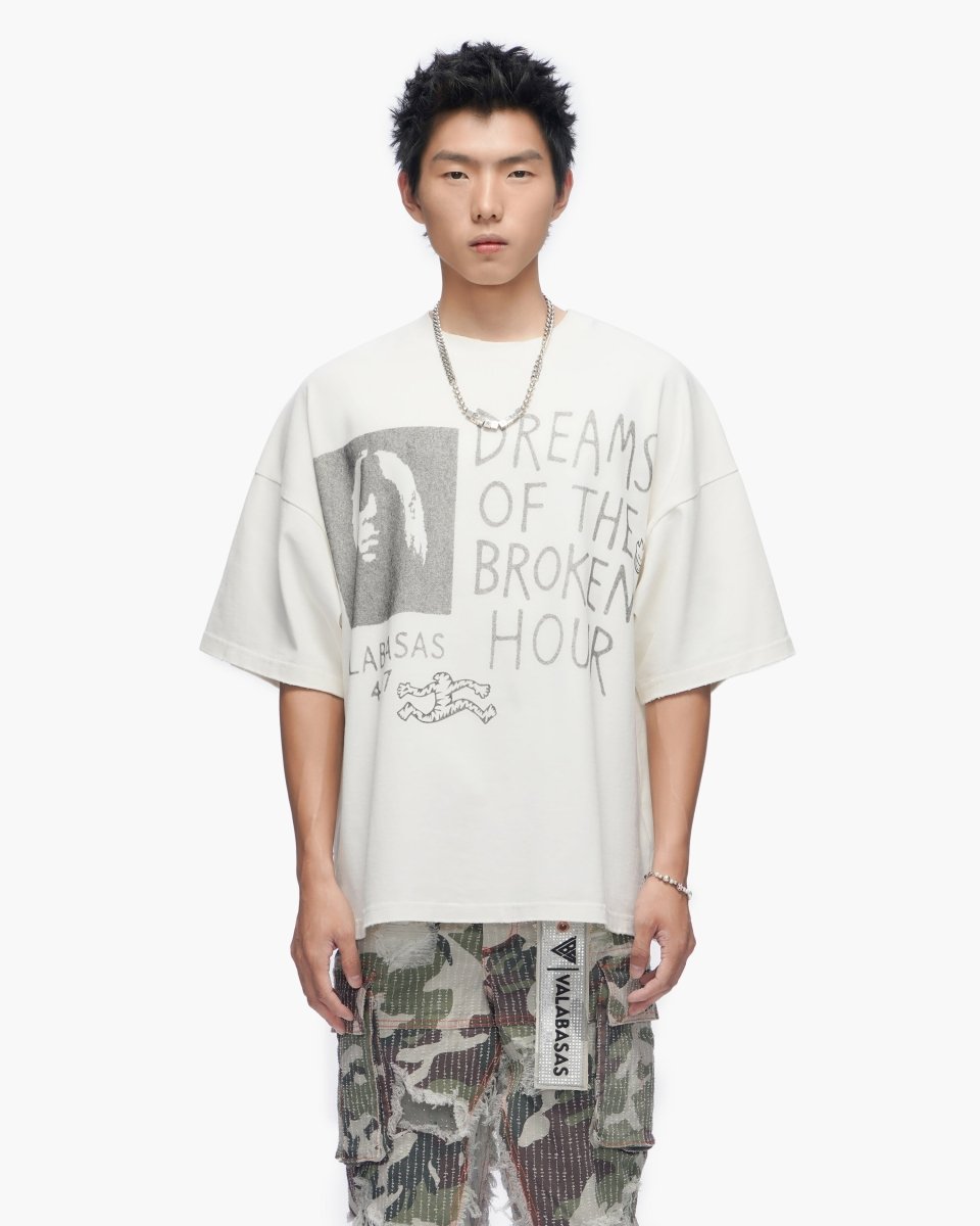 Darkest Hour Tee Off-White - Valabasas