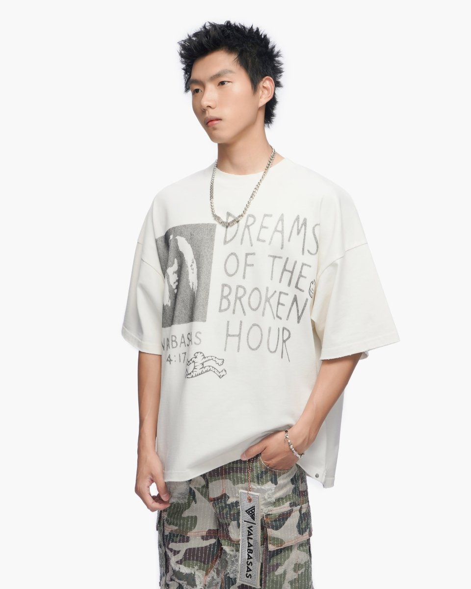 Darkest Hour Tee Off-White - Valabasas