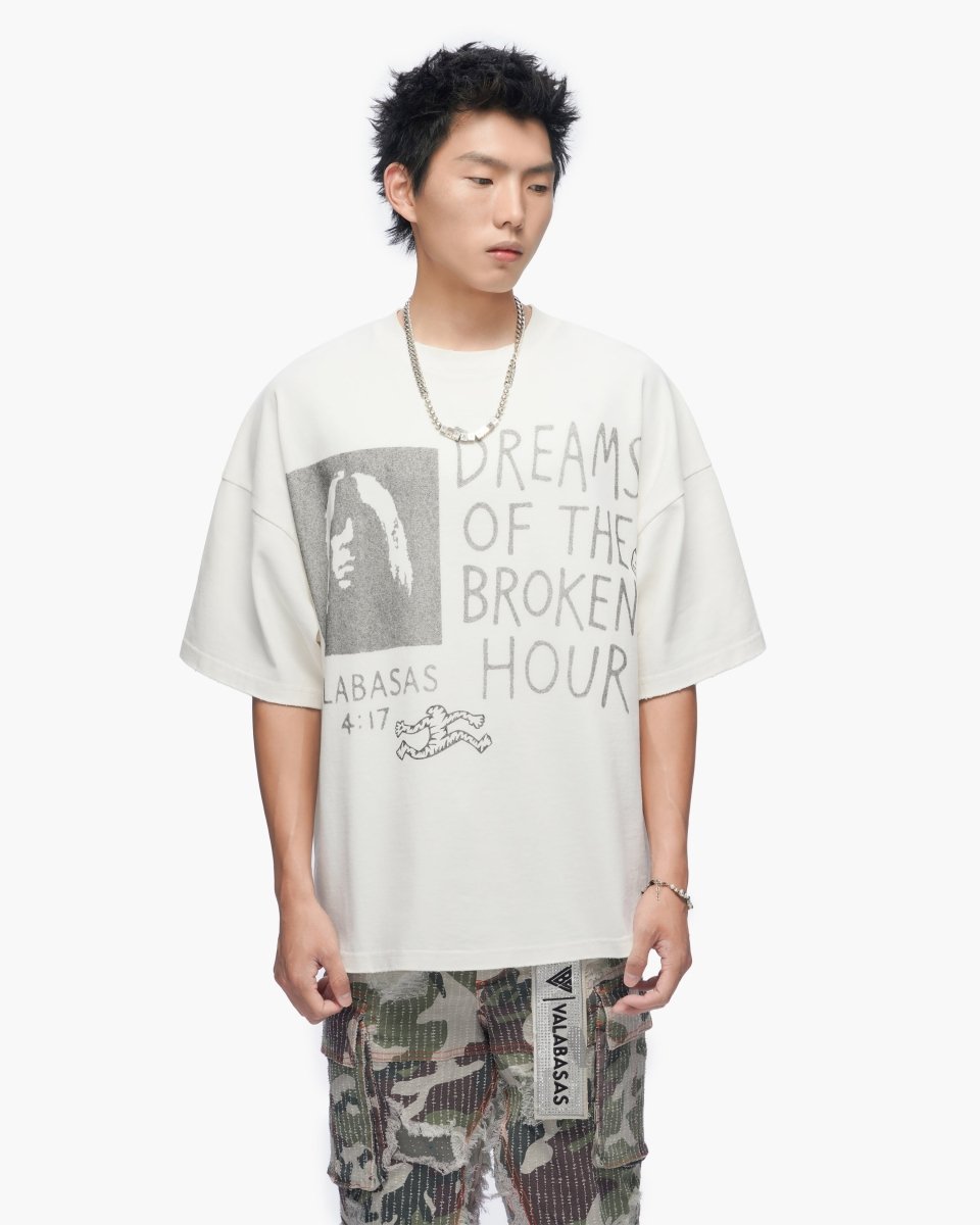 Darkest Hour Tee Off-White - Valabasas