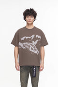 Dawg Rhinestone Tee Brown