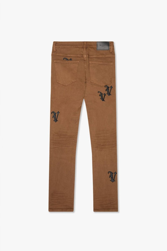 "DAYLIGHT " SKINNY JEAN BROWN - Valabasas