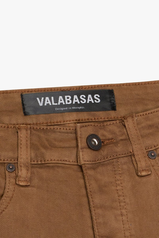 "DAYLIGHT " SKINNY JEAN BROWN - Valabasas