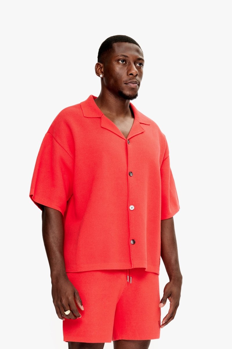 Dealbreaker Red Button Down - Valabasas