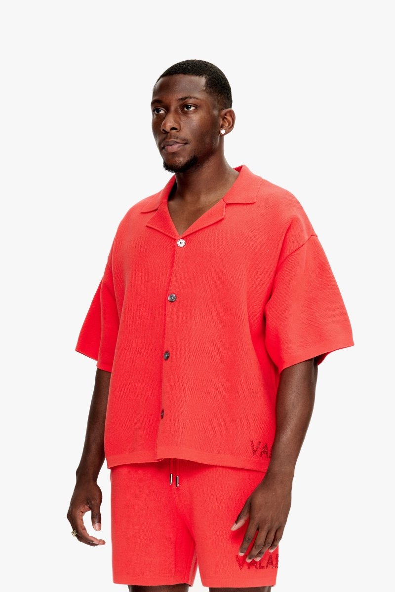 Dealbreaker Red Button Down - Valabasas