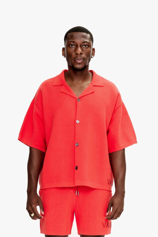 Dealbreaker Red Button Down - Valabasas