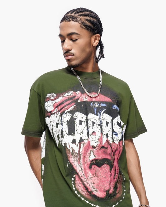Death Green Tee - Valabasas