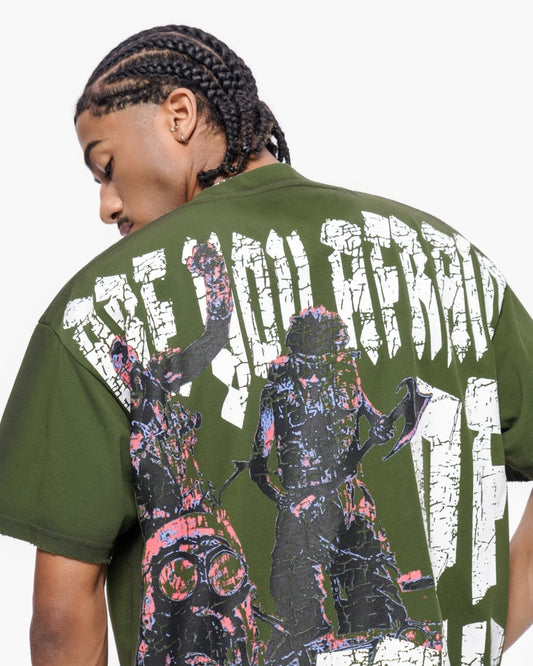 Death Green Tee - Valabasas