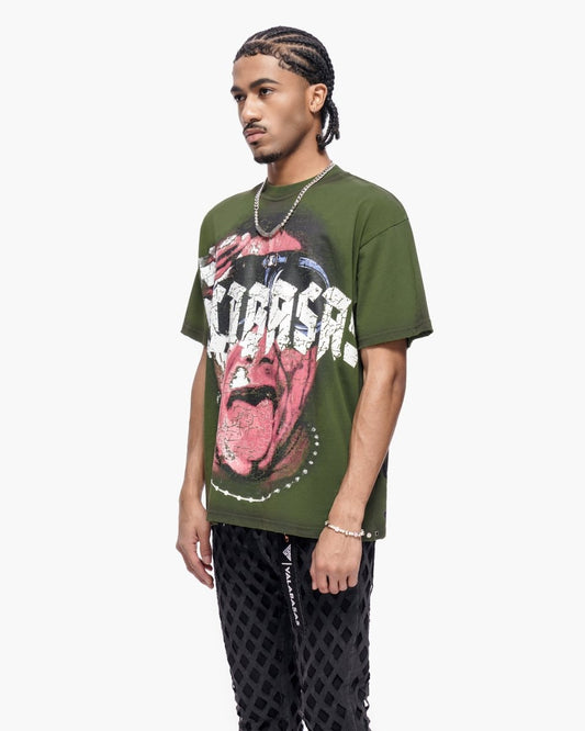 Death Green Tee - Valabasas