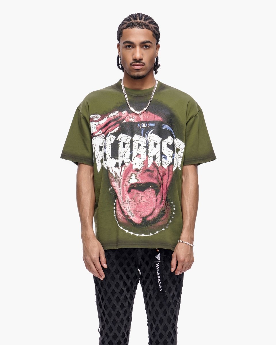 Death Green Tee - Valabasas