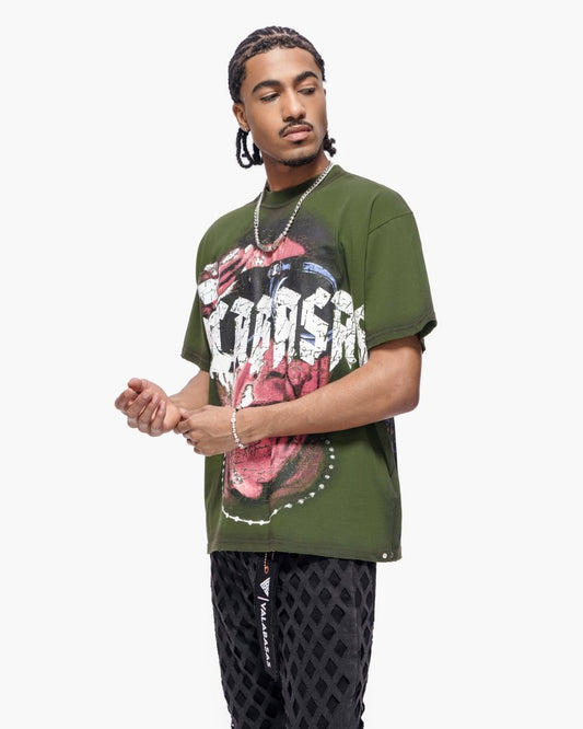Death Green Tee - Valabasas