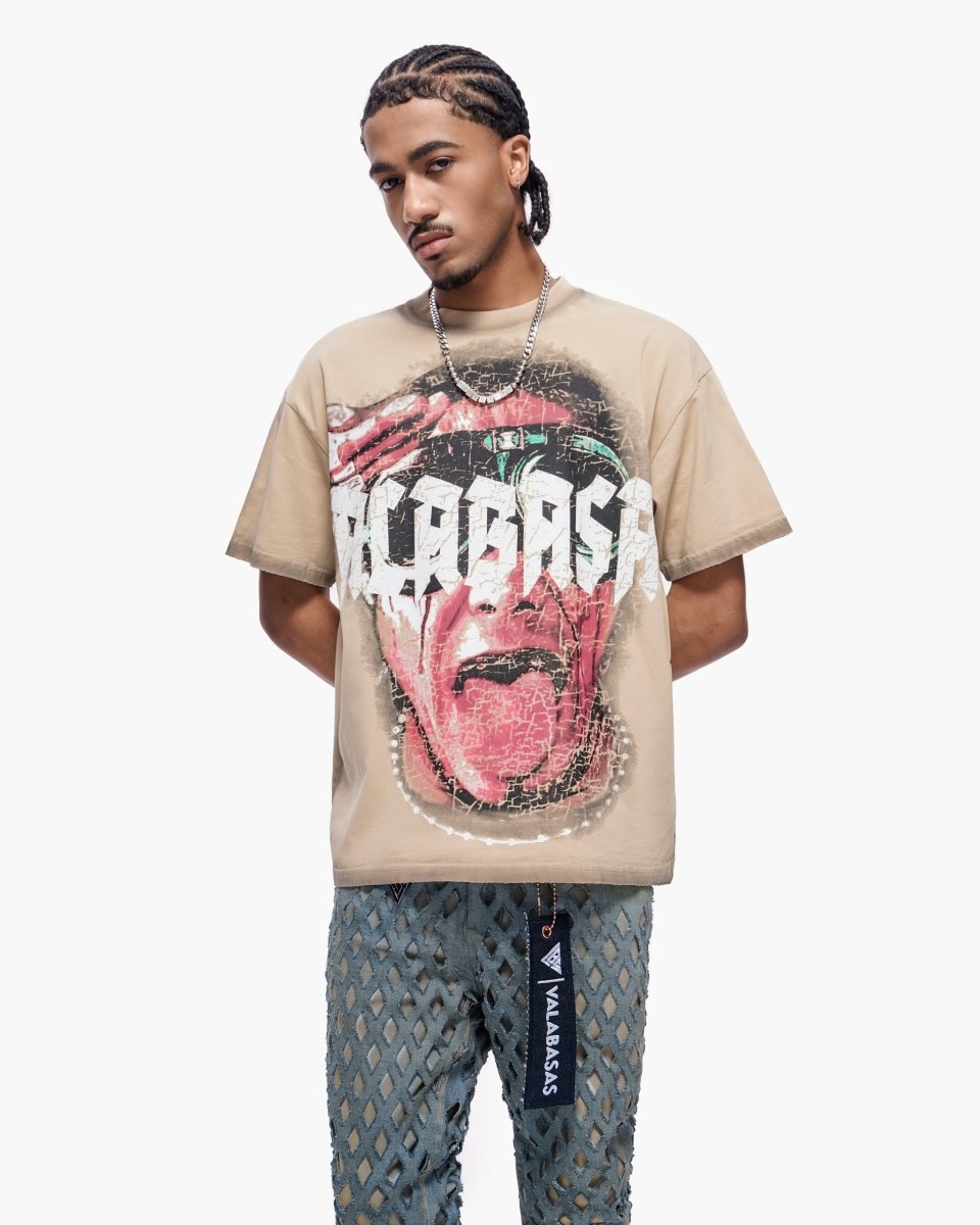 Death Khaki Tee - Valabasas