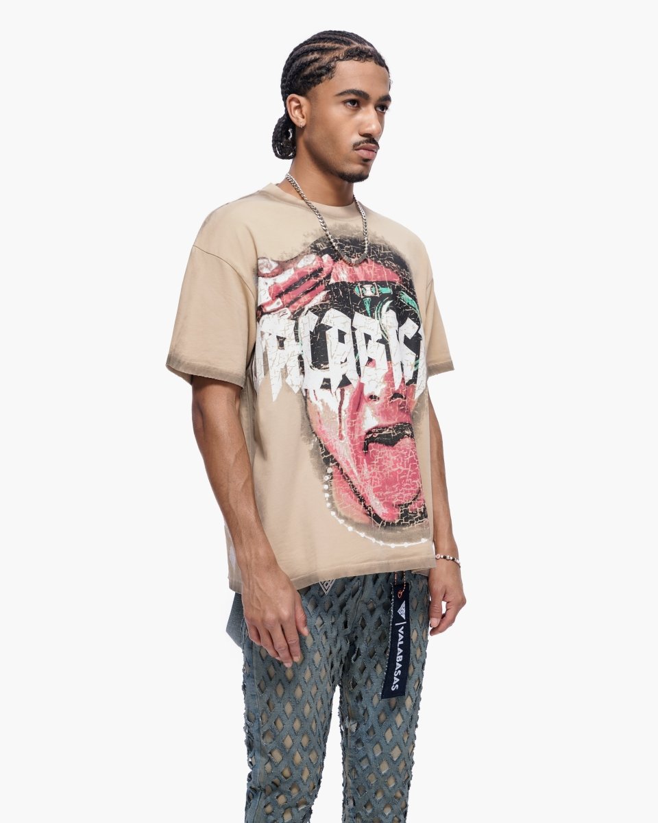 Death Khaki Tee - Valabasas