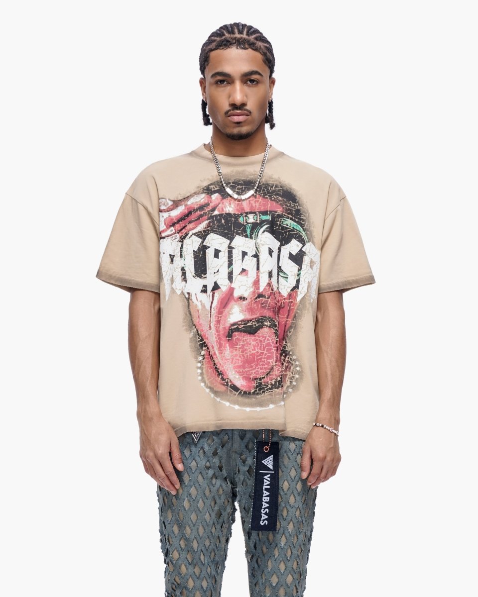 Death Khaki Tee - Valabasas