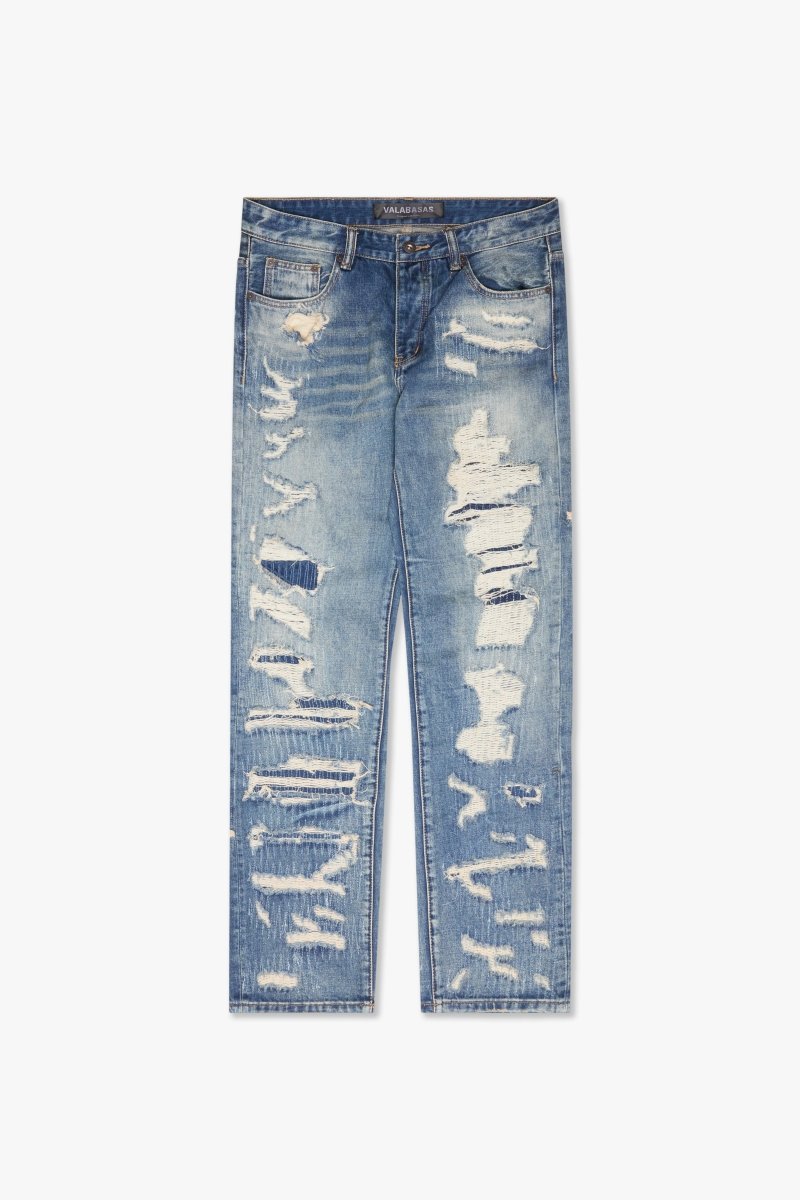 "DENIMSCRIPT" JEAN BLUE VINTAGE WASH - Valabasas