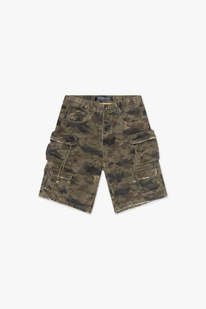 Bermuda Homme Rétro Baggy Cargo Camo Shorts Outdoor Combat Shorts Coton Bermuda Homme Rétro Baggy Cargo Camo Shorts Outdoor Combat Shorts Coton