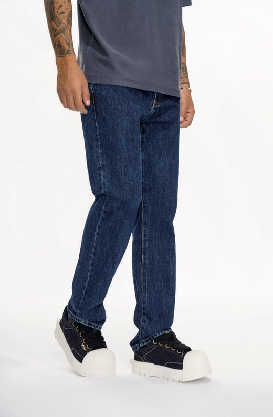 Different Straight Fit Jeans Denim Blue - Valabasas