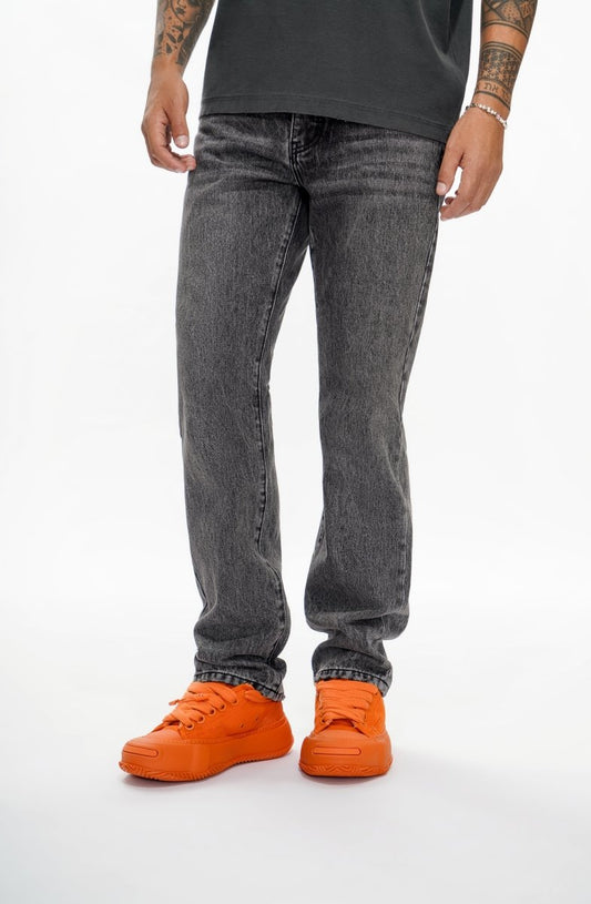 Different Straight Fit Jeans Grey - Valabasas