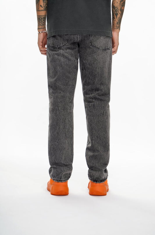 Different Straight Fit Jeans Grey - Valabasas