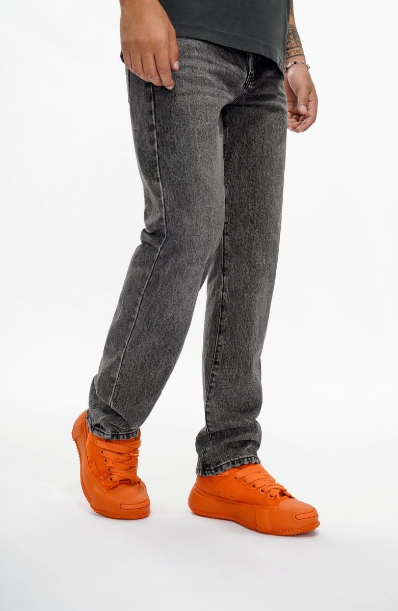 Different Straight Fit Jeans Grey - Valabasas