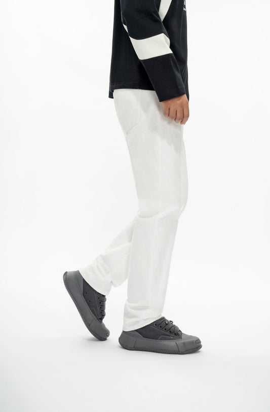 Different Straight Fit Jeans White - Valabasas