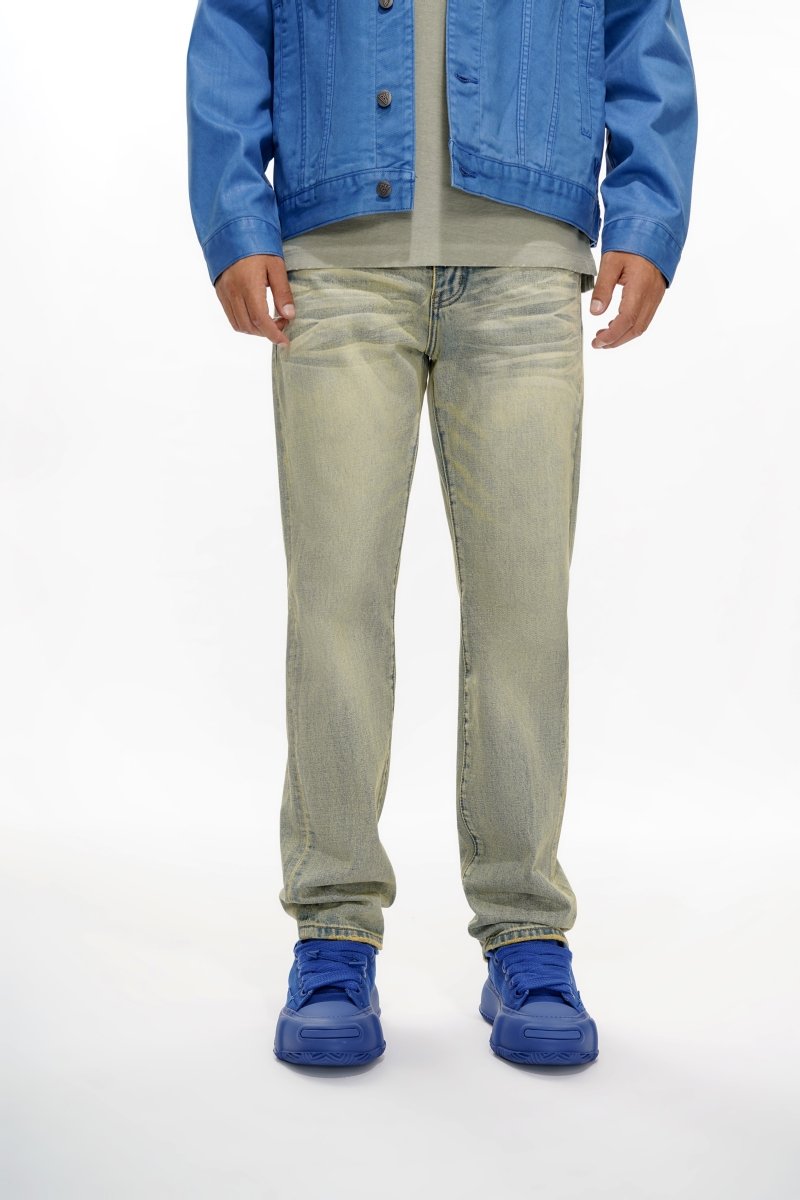 Different Vintage Wash Straight Jean - Valabasas