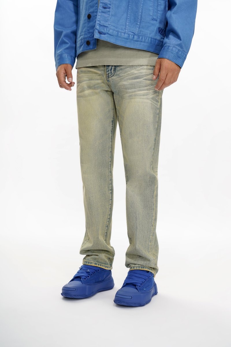 Different Vintage Wash Straight Jean - Valabasas