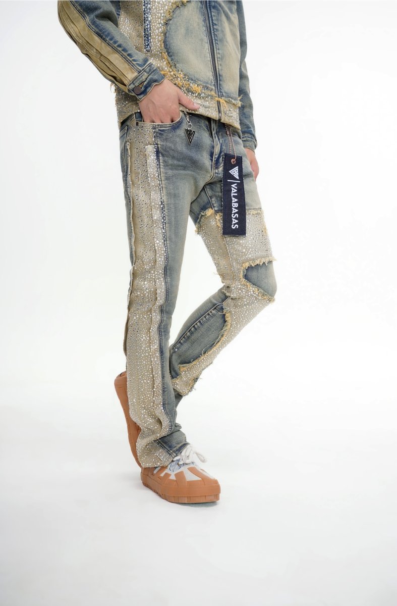 Downfall Stacked Vintage Blue Wash - Valabasas