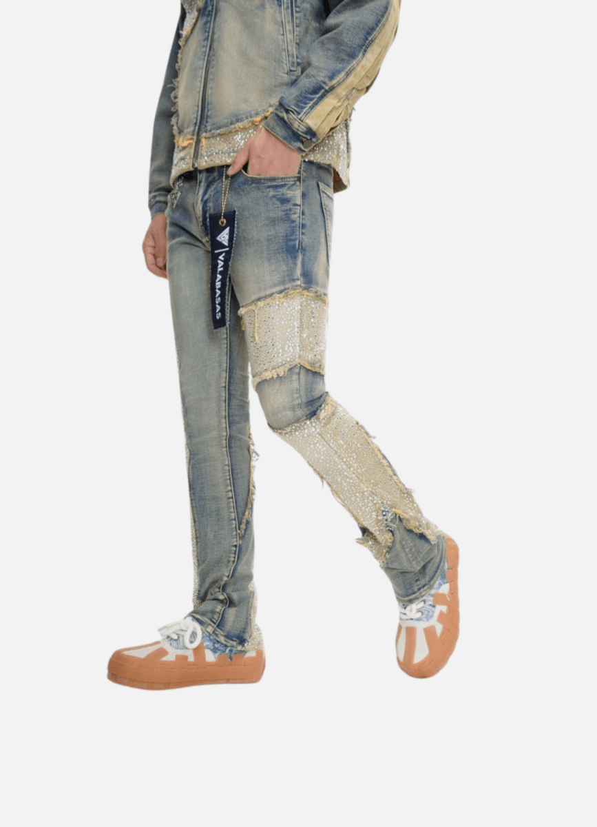 Downfall Stacked Vintage Blue Wash - Valabasas