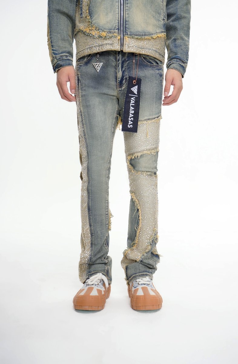 Downfall Stacked Vintage Blue Wash - Valabasas