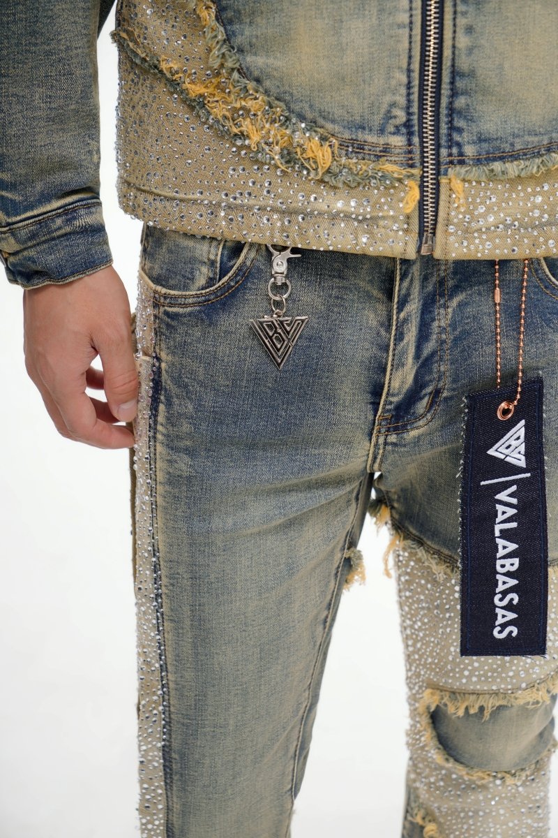 Downfall Stacked Vintage Blue Wash - Valabasas