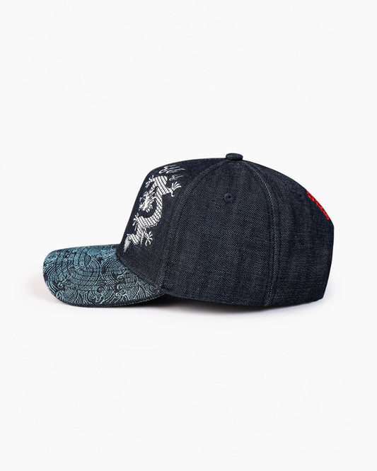 Drako Strap-back Hat Indigo - Valabasas