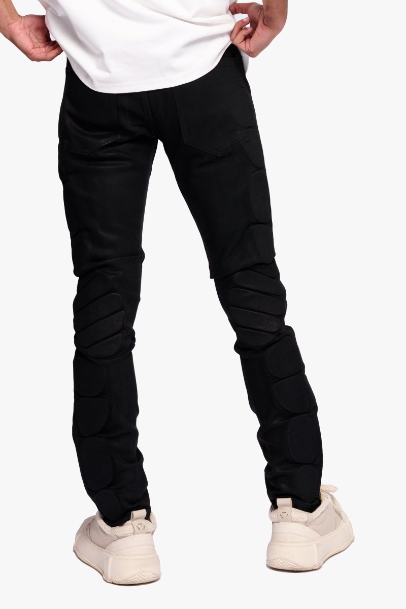 Drift Black Waxed Skinny