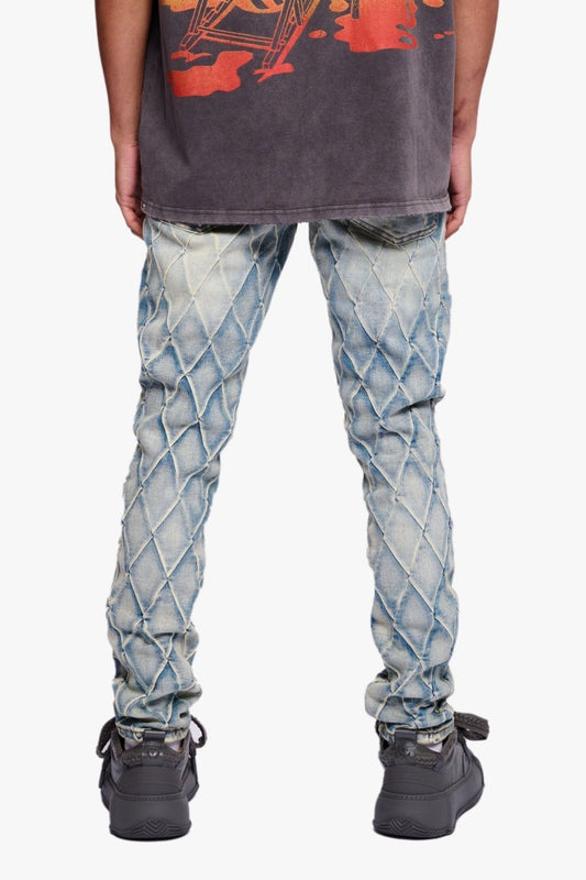 Drift Blue Vintage Skinny Jeans - Valabasas