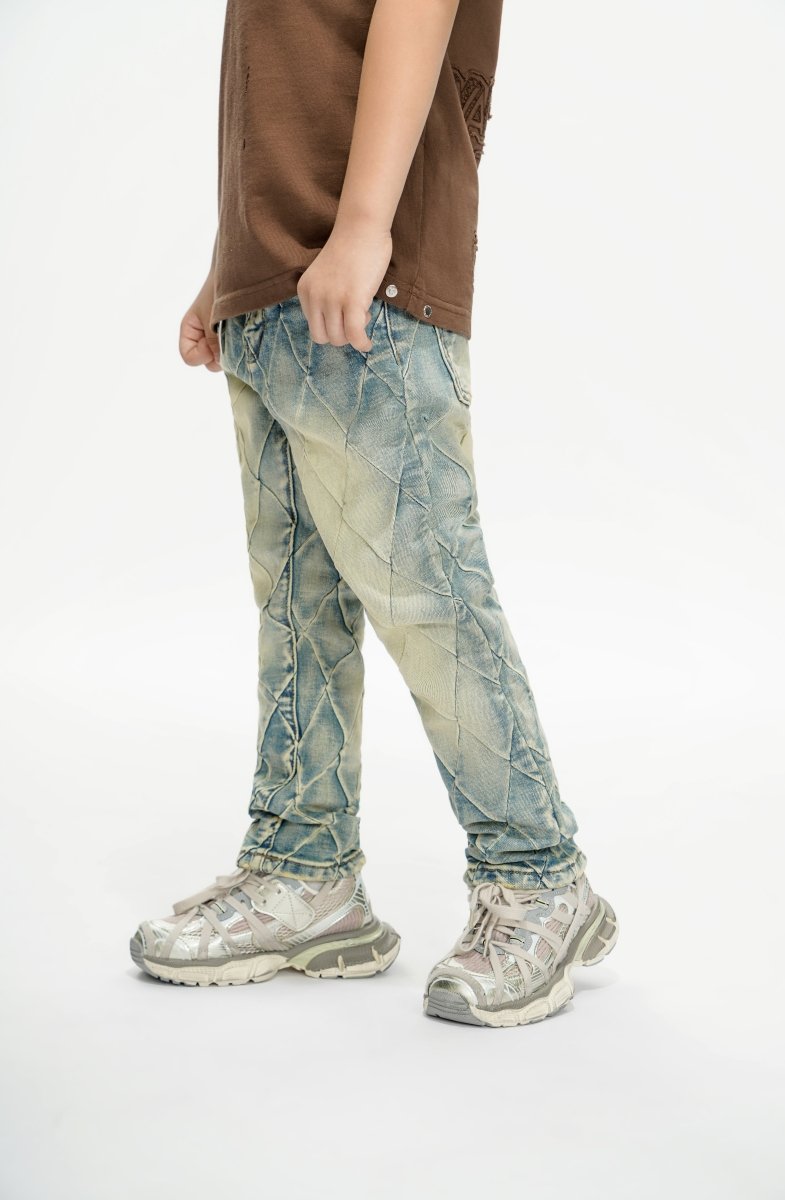 Drift Kids Lt. Vintage Blue Skinny Jean - Valabasas