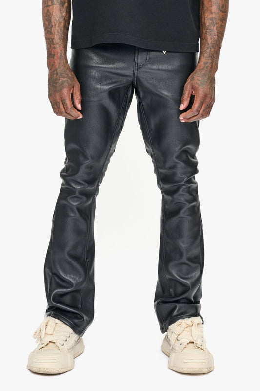 Ducati Black Leather Jean - Valabasas