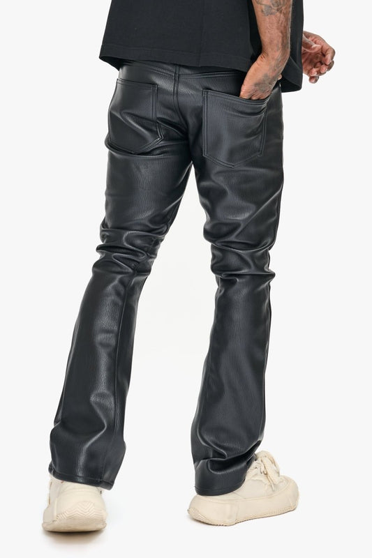 Ducati Black Leather Jean - Valabasas