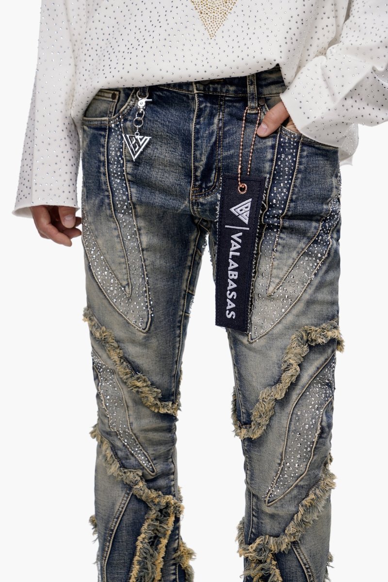 VALABASAS スタックド stacked 29 Dusk Stacked Vintage Blue Wash – Valabasas
