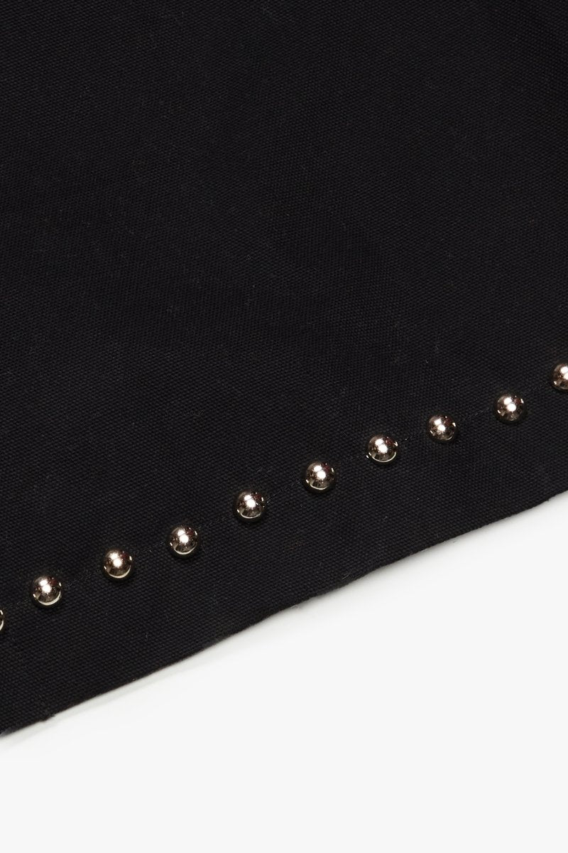 "DUSTER" BLACK TRENCH COAT