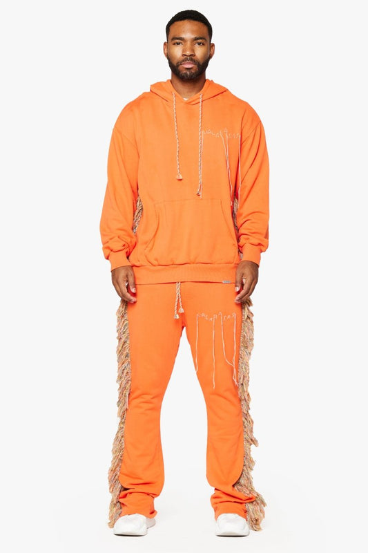 "ECCO" FLEECE SET VINTAGE ORANGE - Valabasas