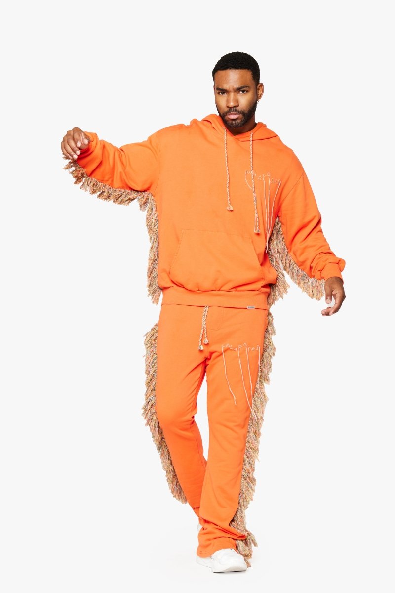 "ECCO" FLEECE SET VINTAGE ORANGE - Valabasas