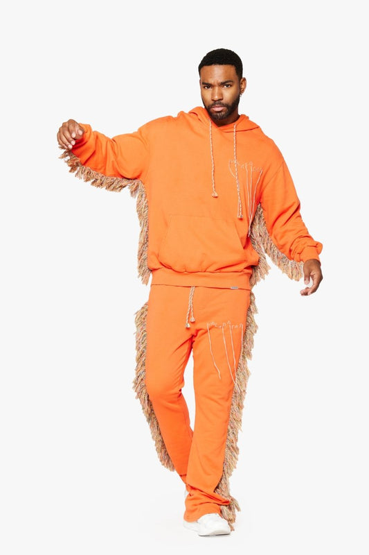 "ECCO" FLEECE SET VINTAGE ORANGE - Valabasas