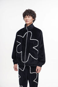 Eden Velvet Jacket Black - Valabasas