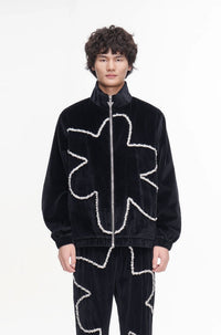 Eden Velvet Jacket Black - Valabasas