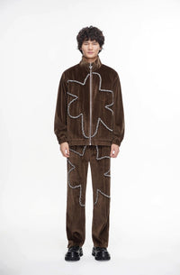 Eden Velvet Jacket Brown - Valabasas