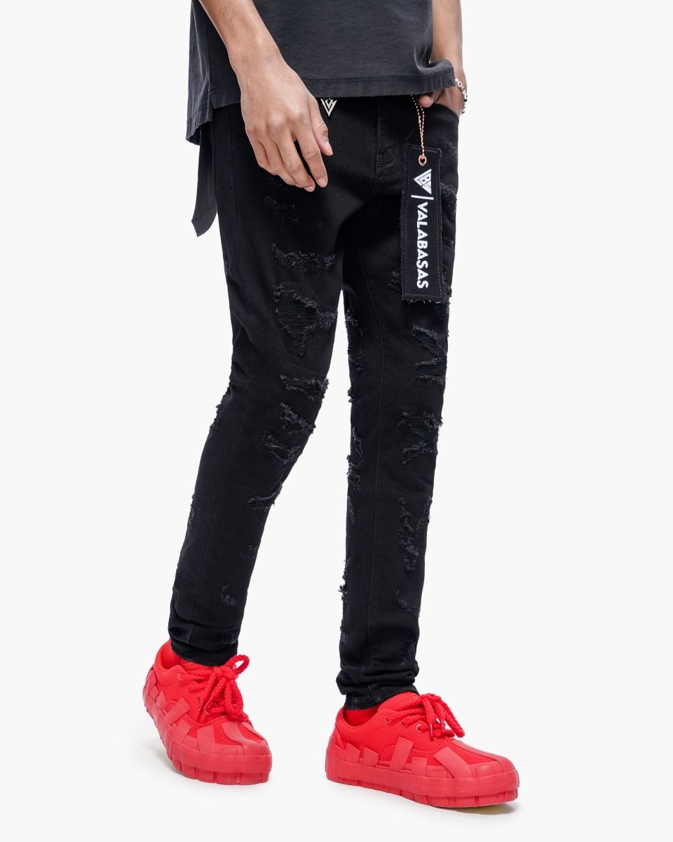 Edge Jet Black Skinny - Valabasas