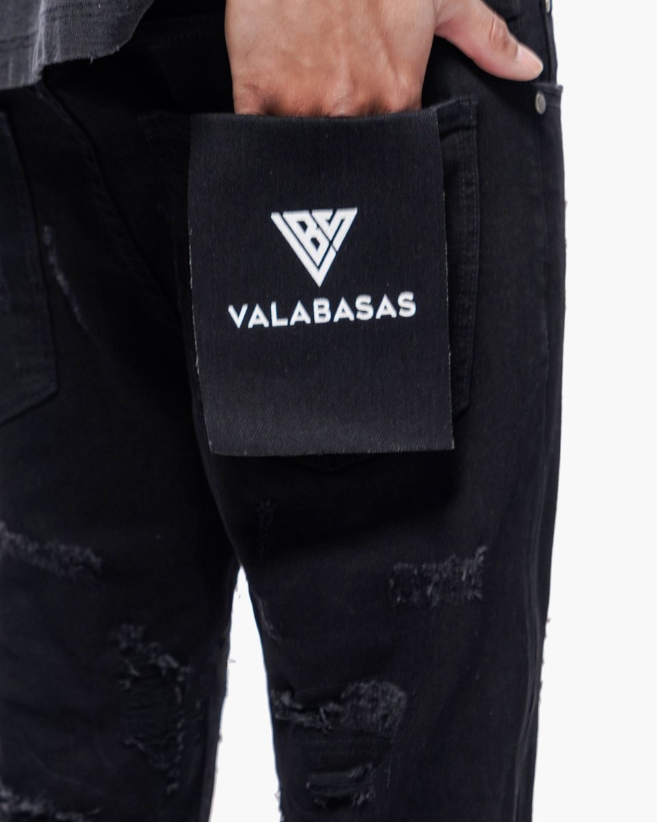 Edge Jet Black Skinny - Valabasas