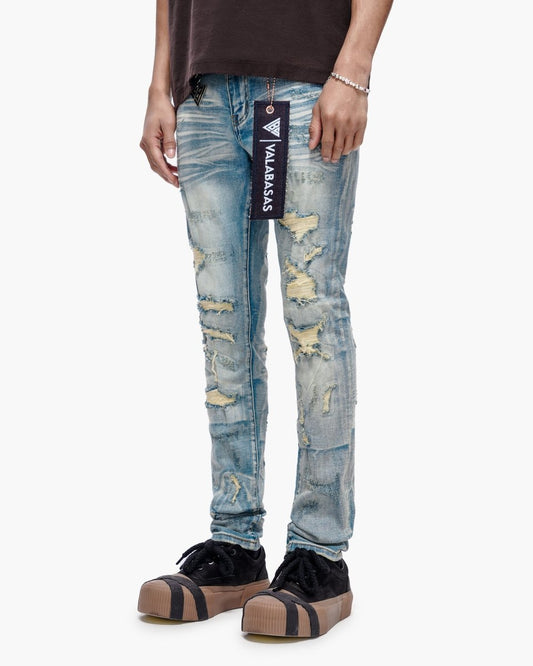 Edge Light Blue Wash Skinny - Valabasas