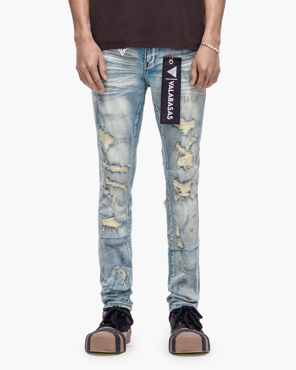 Edge Light Blue Wash Skinny - Valabasas