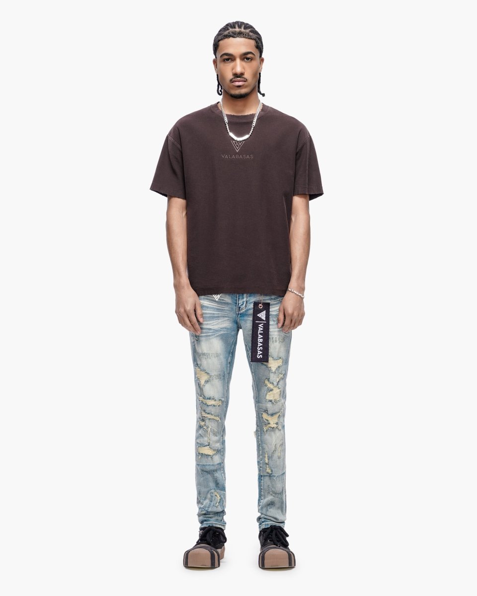 Edge Light Blue Wash Skinny - Valabasas