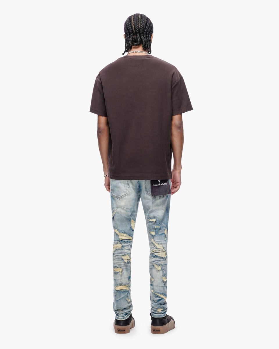 Edge Light Blue Wash Skinny - Valabasas